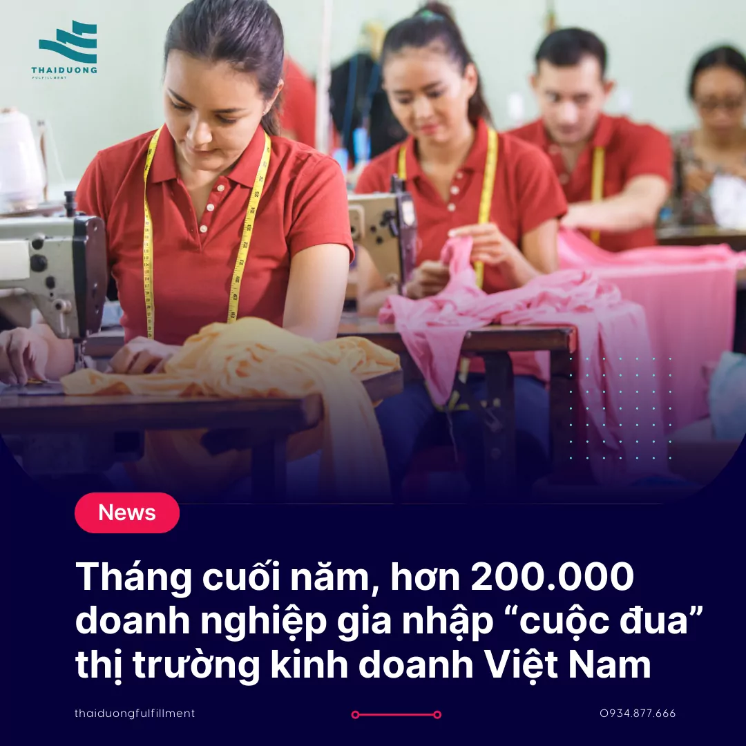 Tháng cuối năm, hơn 200.000 doanh nghiệp gia nhập “cuộc đua” thị trường kinh doanh Việt Nam